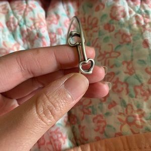 Broken tiffamy cuff Double heart